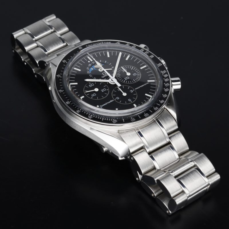 2006 Omega ref. 35765000 Speedmaster Professional The Moon Watch Fasi Luna Scatola+Garanzia+Libretto+Revisione Omega - immagine 12