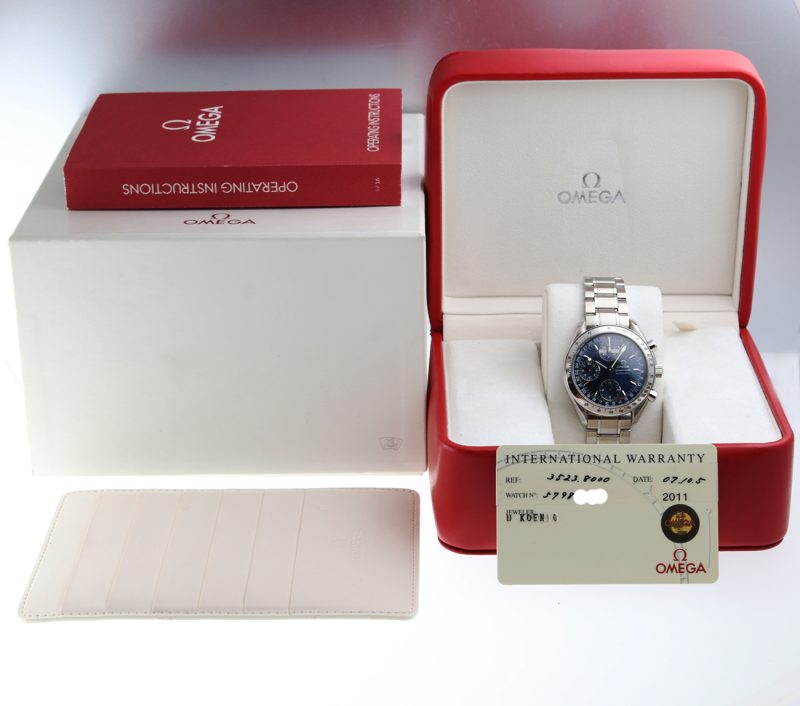 2005 Omega 35238000 Speedmaster Day-Date Mk40 Box, Card, Booklet - Image 16