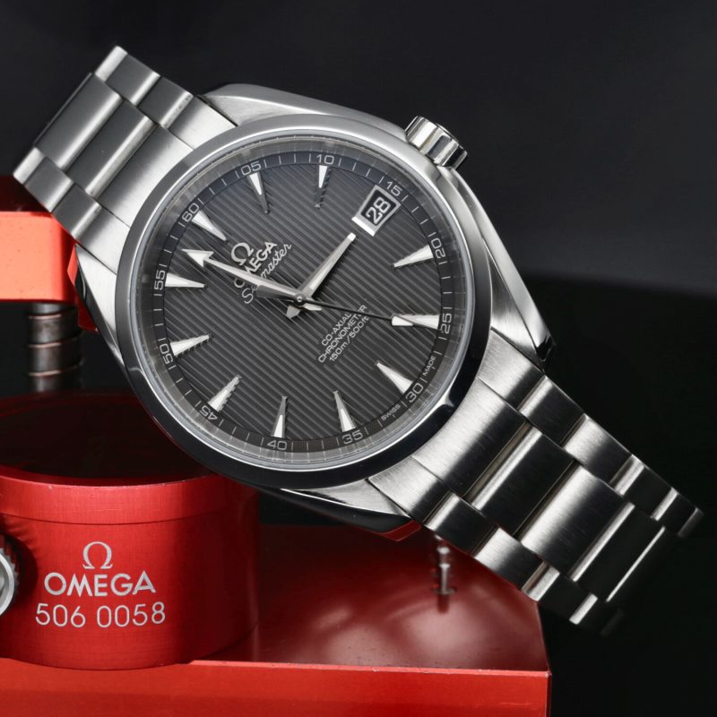 2011 Omega ref. 23110392106001 Seamaster Aqua Terra Automatico 38.5 mm , Scatola, Garanzia, Revisionato Omega - immagine 5