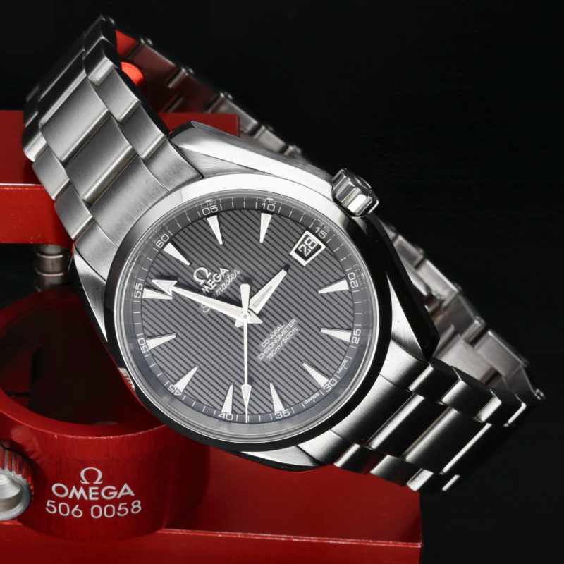 2011 Omega ref. 23110392106001 Seamaster Aqua Terra Automatico 38.5 mm , Scatola, Garanzia, Revisionato Omega - immagine 6