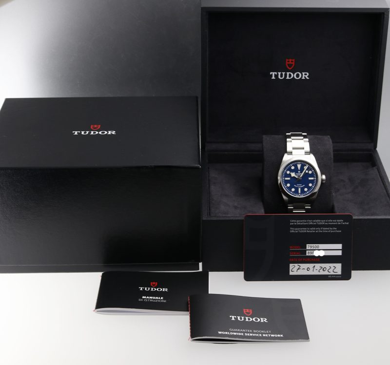 2022 Never Polished Tudor ref. M79500-0004 Black Bay Automatic 36 mm Box, Papers, Booklets - Image 16