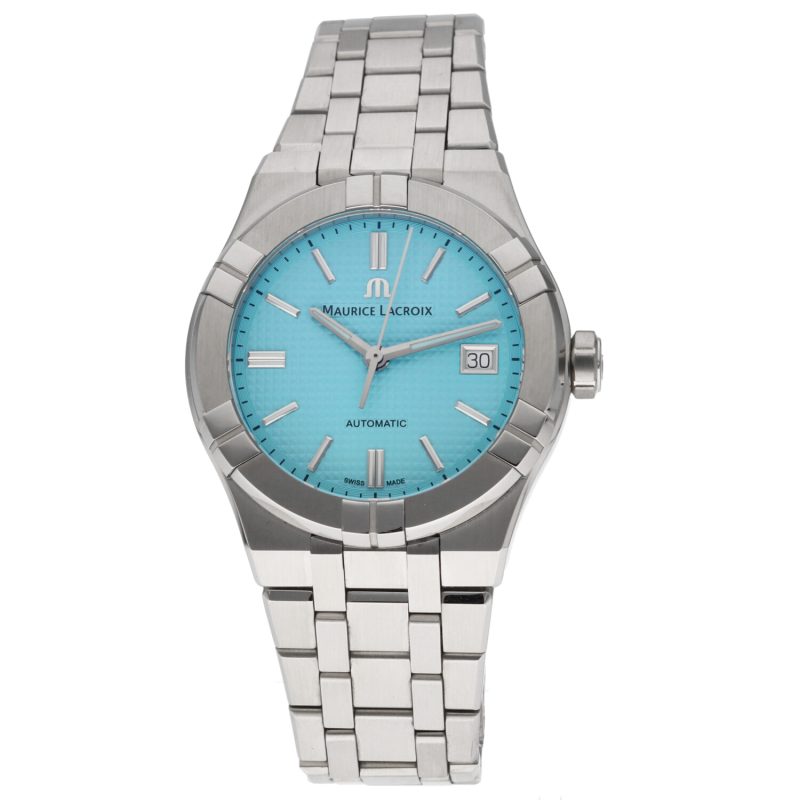 2023 New, Unworn, Maurice Lacroix ref. AI6007-SS00F-431-C AIKON Automatic 42 mm Turquoise Dial Limited Edition - Image 3