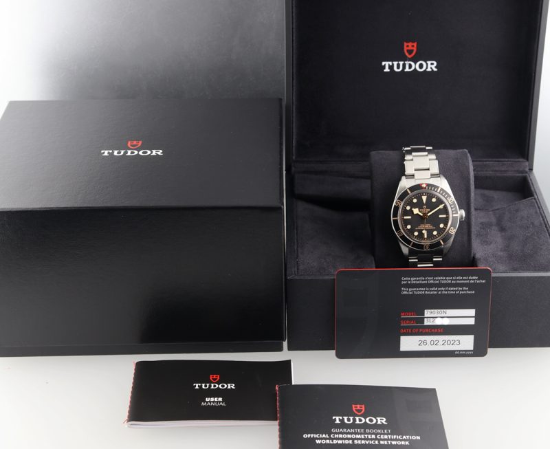 2023 New, Unworn, Tudor ref. 79030N Black Bay Fifty-Eight Automatic 39 mm Box, Card, Booklets - Image 16