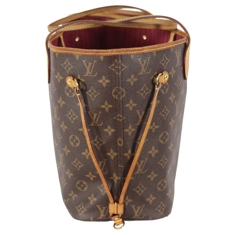 Borsa Louis Vuitton Neverfull MM ref. M40996 Tela Monogram Marrone - immagine 3