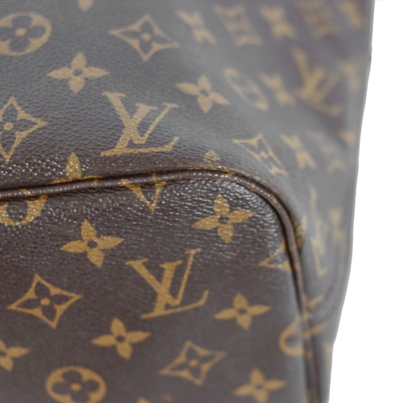 Borsa Louis Vuitton Neverfull MM ref. M40996 Tela Monogram Marrone - immagine 7