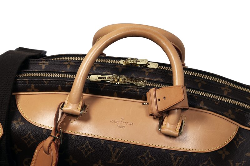 Pre-Loved Louis Vuitton Monogram Alize de Posh Boston Bag 2 Way M41392 - Image 8