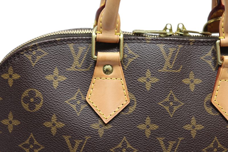 Pre-Loved Louis Vuitton Alma PM Monogram Canvas Tote Bag M51130 - Image 13