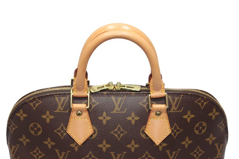 Pre-Loved Louis Vuitton Alma PM Monogram Canvas Tote Bag M51130 - Image 12