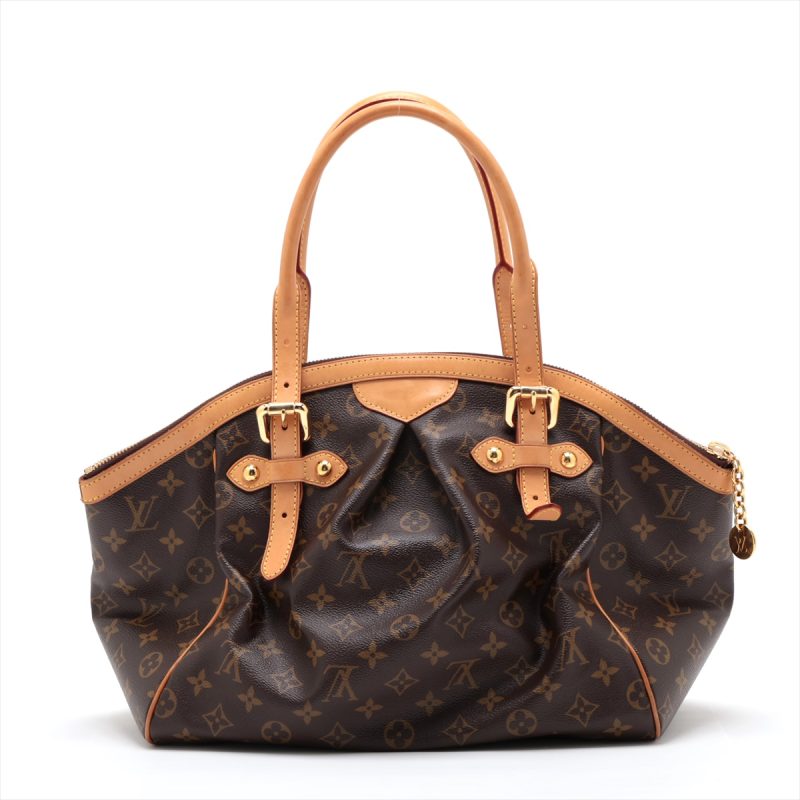 Borsa Louis Vuitton Tivoli GM ref. M40144 Tela Monogram Marrone - immagine 2