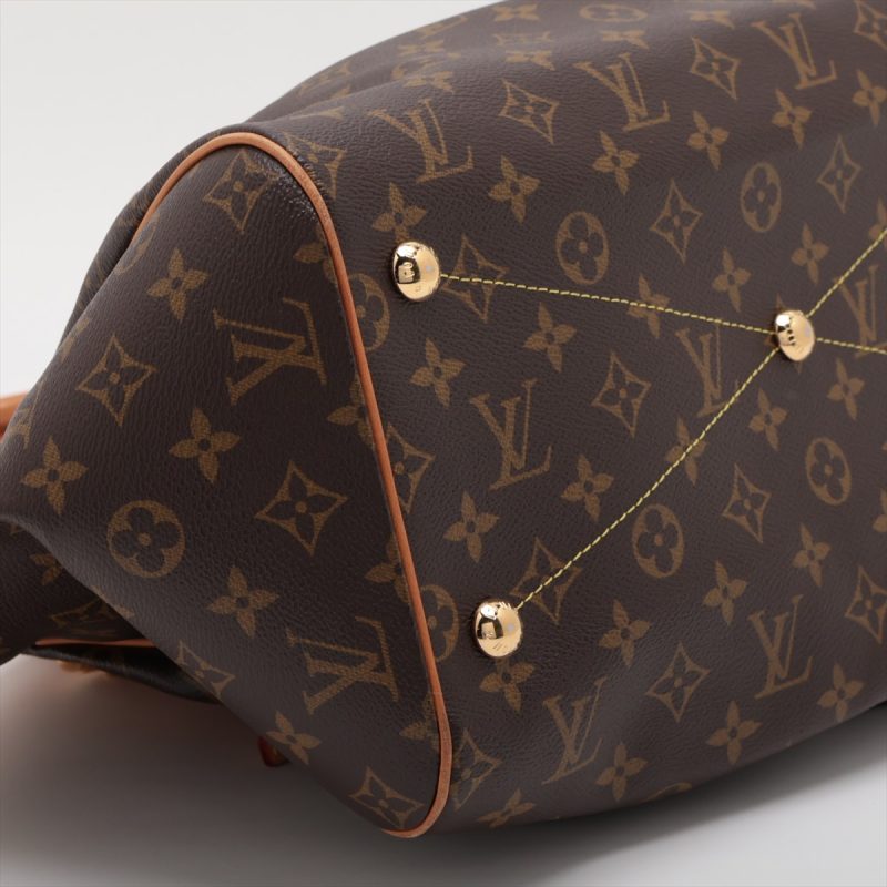 Borsa Louis Vuitton Tivoli GM ref. M40144 Tela Monogram Marrone - immagine 4