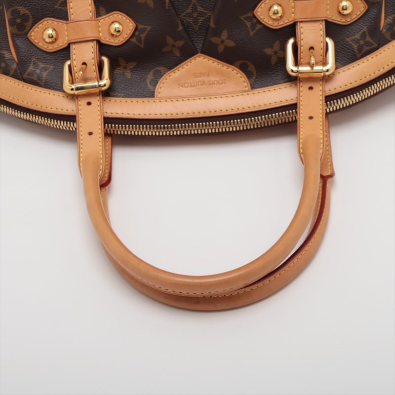 Borsa Louis Vuitton Tivoli GM ref. M40144 Tela Monogram Marrone - immagine 5