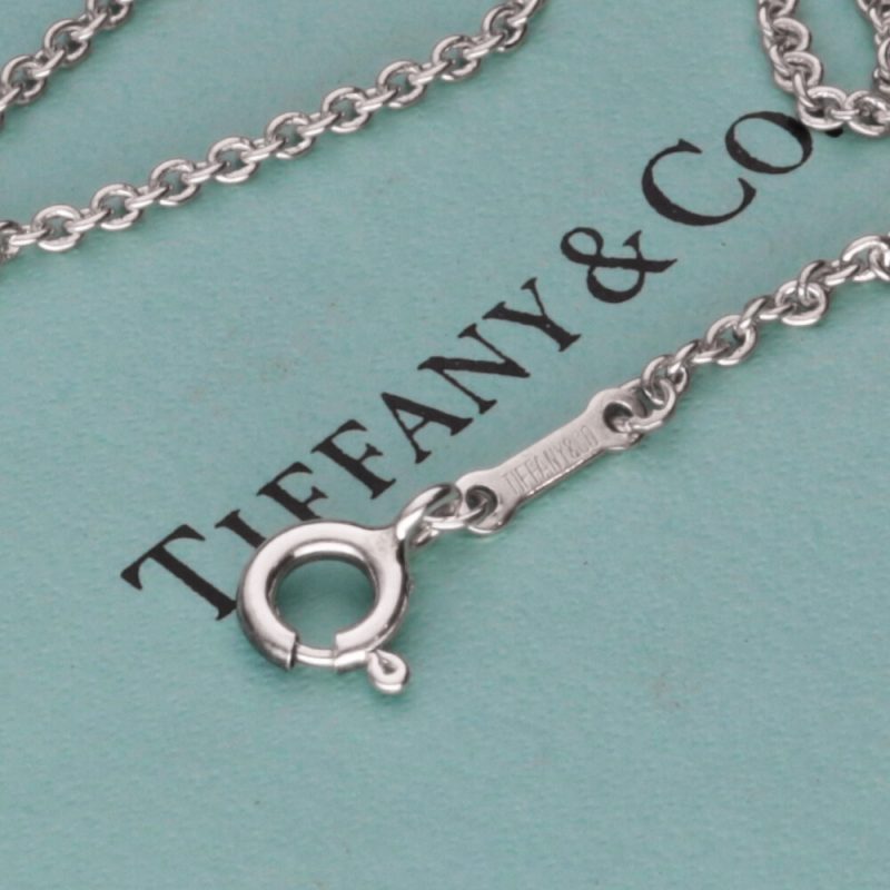 Pre-Loved Collana Argento Tiffany & Co. Open Heart Elsa Peretti - immagine 9