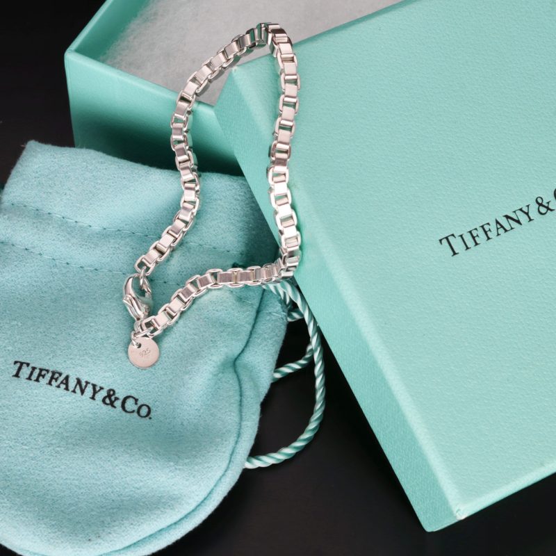 Pre-Loved Tiffany & Co. Venetian Link Bracelet Sterling Silver with Tiffany Box and Dust Bag - Image 5