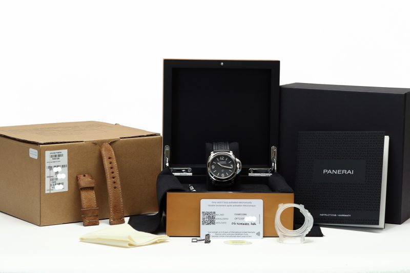 2021 Panerai PAM01086 Luminor Marina Base Logo 3 Days Acciaio Carica Manuale 44 mm Full-set - immagine 15