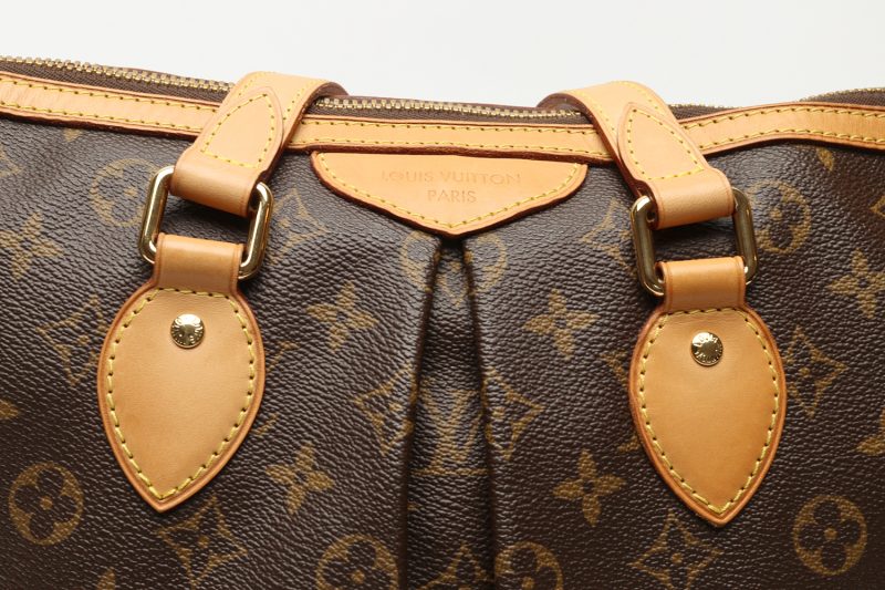 Pre-Loved Borsa Louis Vuitton Palermo PM ref. M40145 Tela Monogram Marrone - immagine 9