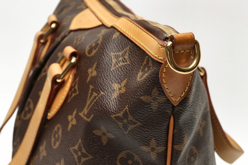 Pre-Loved Borsa Louis Vuitton Palermo PM ref. M40145 Tela Monogram Marrone - immagine 12