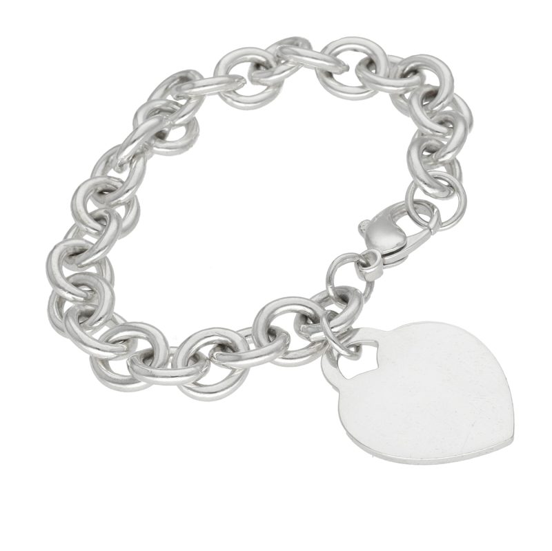 Pre-Loved Bracciale Argento con Cuore Pendente Tiffany & Co. Return to Tiffany - immagine 3