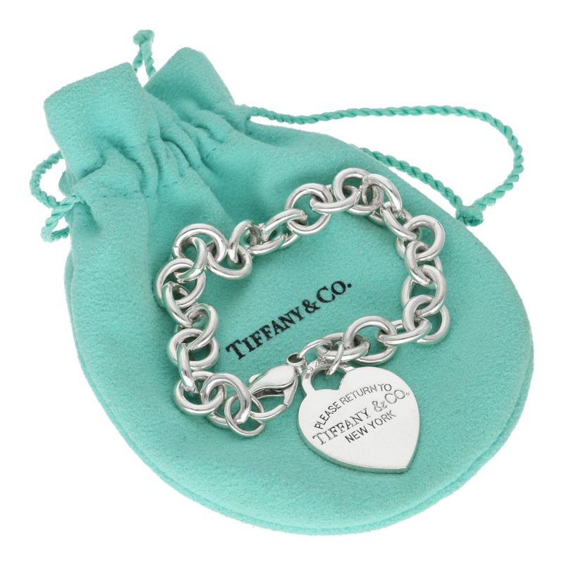 Pre-Loved Bracciale Argento con Cuore Pendente Tiffany & Co. Return to Tiffany - immagine 4