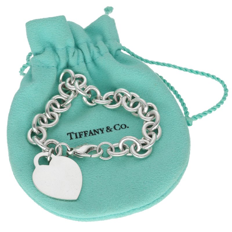 Pre-Loved Bracciale Argento con Cuore Pendente Tiffany & Co. Return to Tiffany - immagine 5