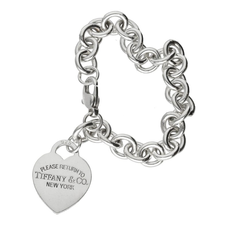 Pre-Loved Bracciale Argento con Cuore Pendente Tiffany & Co. Return to Tiffany - immagine 8