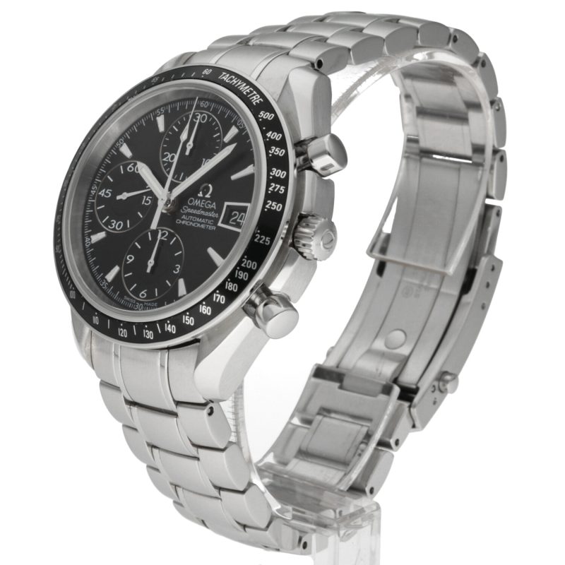 ca. 2007 Omega ref. 32105000 Speedmaster Date Automatic Steel on Steel 40 mm - Image 2