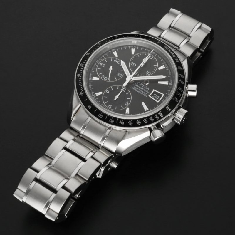 ca. 2007 Omega ref. 32105000 Speedmaster Date Automatic Steel on Steel 40 mm - Image 13