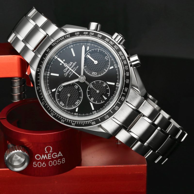 2020 ca. Nuovo, Mai Indossato Omega 32630405001001 Speedmaster Racing Co-Axial Chronograph 40 mm Full-set - immagine 6