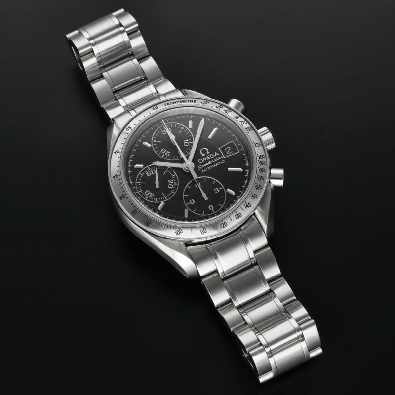 2003 Omega ref. 35135000 Speedmaster Data Reduced Automatico 39 mm Scatola e Garanzia - immagine 14