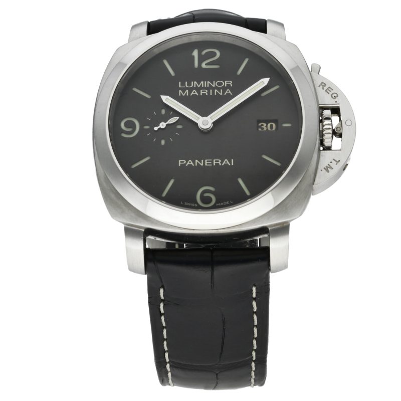 2012 Panerai PAM00312 Luminor Marina 3 Days Automatic Steel 44 mm Sandwich Dial Full-set - Image 3