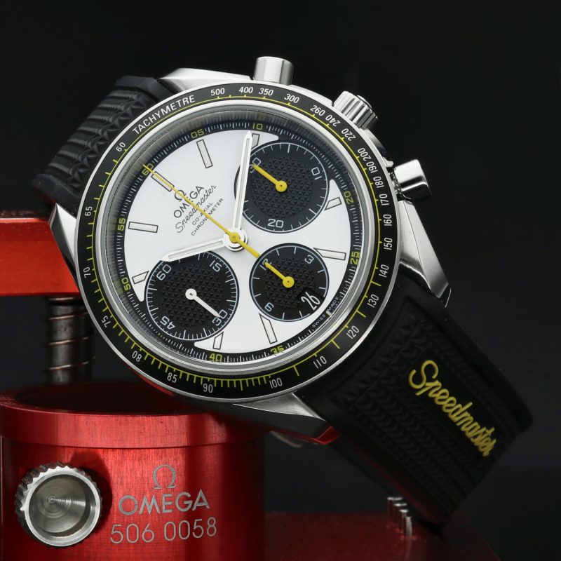 2018 Omega ref. 32632405004001 Speedmaster Racing Co-Axial Chronograph Automatic 40 mm Box and Papers - Image 4