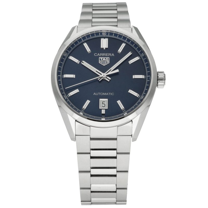 2021 TAG Heuer ref. WBN2112.BA0639 Carrera Calibre 5 Automatic 39 mm, Box, Papers, Booklets - Image 3