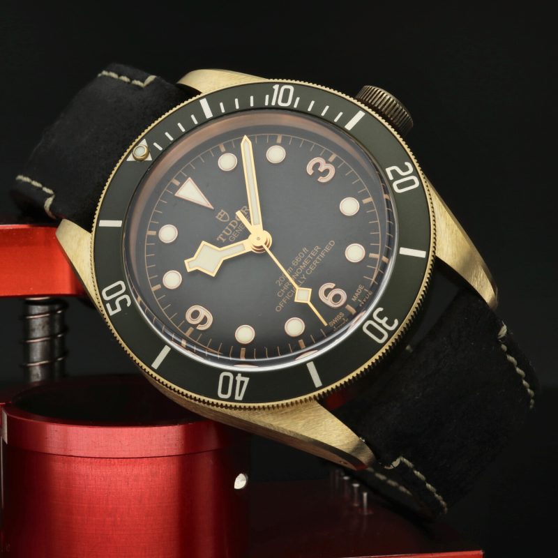 2022 Tudor 79250BA Black Bay Bronze Automatic 43 mm Full-set + Additional NATO Strap - Image 4