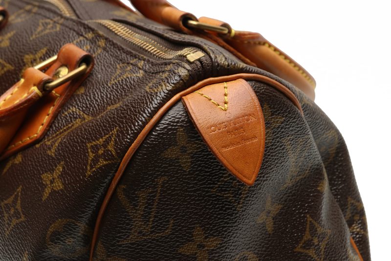 Borsa Louis Vuitton Speedy 25 ref. M41528 Tela Monogram Marrone - immagine 12