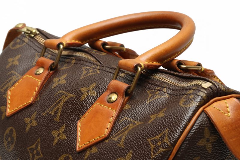 Borsa Louis Vuitton Speedy 25 ref. M41528 Tela Monogram Marrone - immagine 17