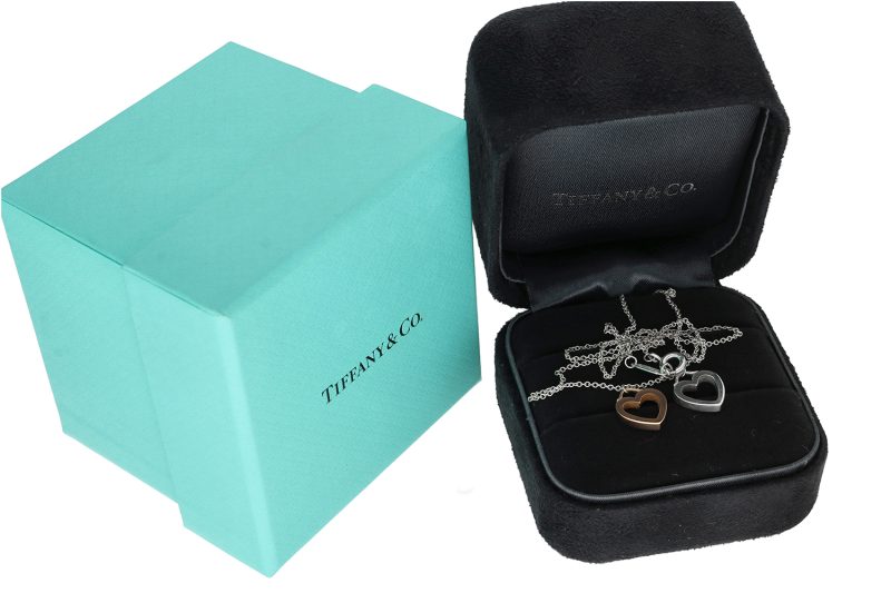 Pre-Loved Collana Tiffany & Co. Sentimental Heart Oro e Argento - immagine 7