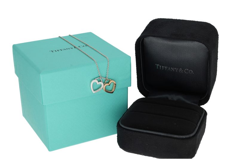 Pre-Loved Collana Tiffany & Co. Sentimental Heart Oro e Argento - immagine 8