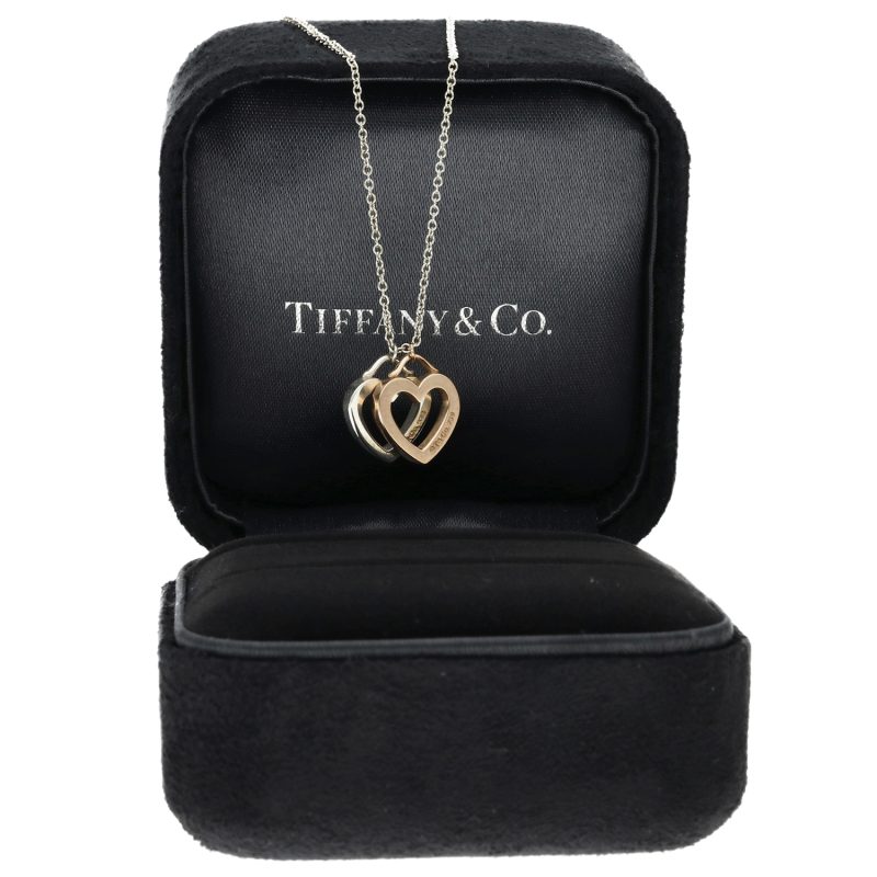 Pre-Loved Collana Tiffany & Co. Sentimental Heart Oro e Argento - immagine 3