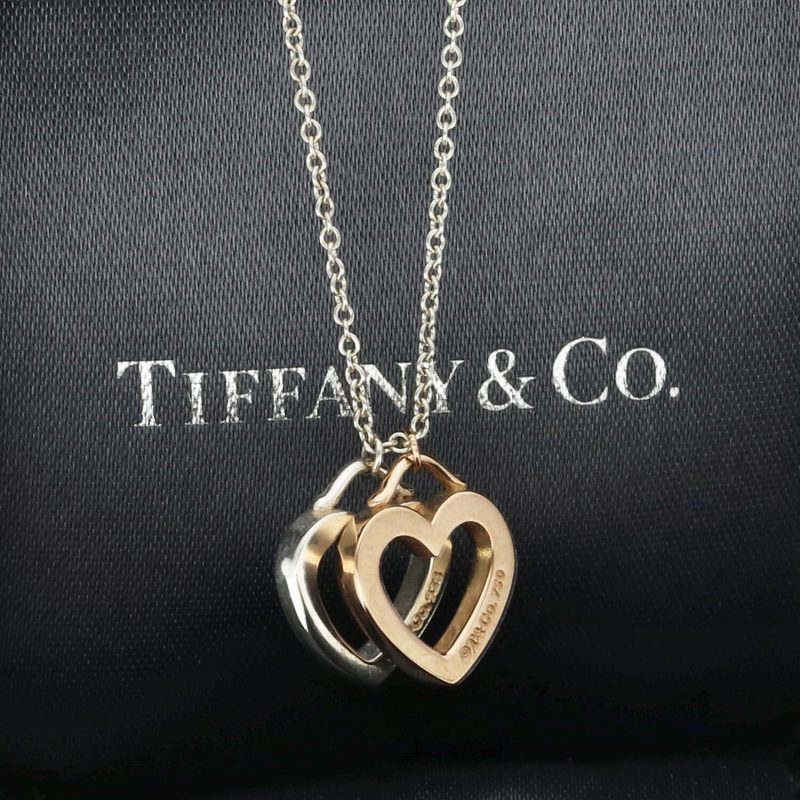 Pre-Loved Collana Tiffany & Co. Sentimental Heart Oro e Argento - immagine 4