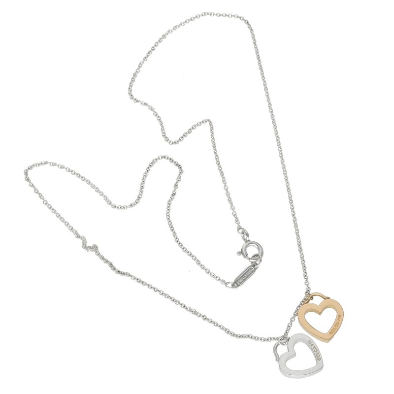 Pre-Loved Collana Tiffany & Co. Sentimental Heart Oro e Argento - immagine 5