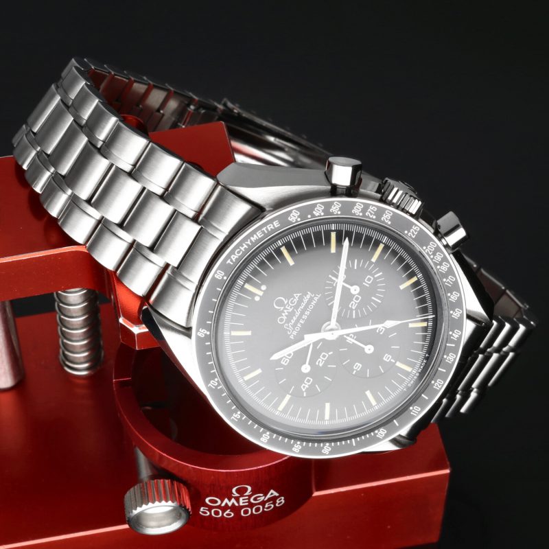 1989 Omega ref. 35905000 Speedmaster Professional Moonwatch S&R Long Serif Box and Papers + Omega Serviced - Image 6