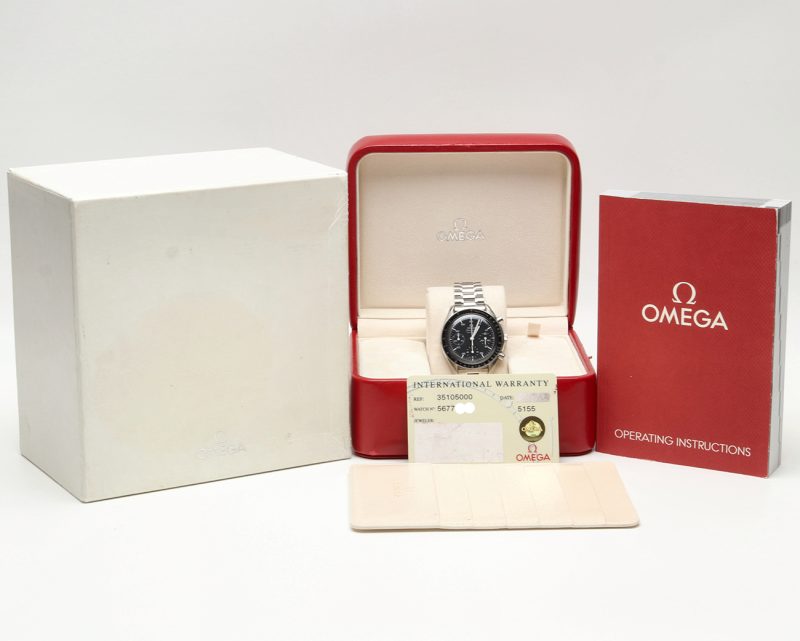 1998 Omega ref. 35105000 Speedmaster Automatic Reduced 39 mm Box, Card, Booklet - Image 16