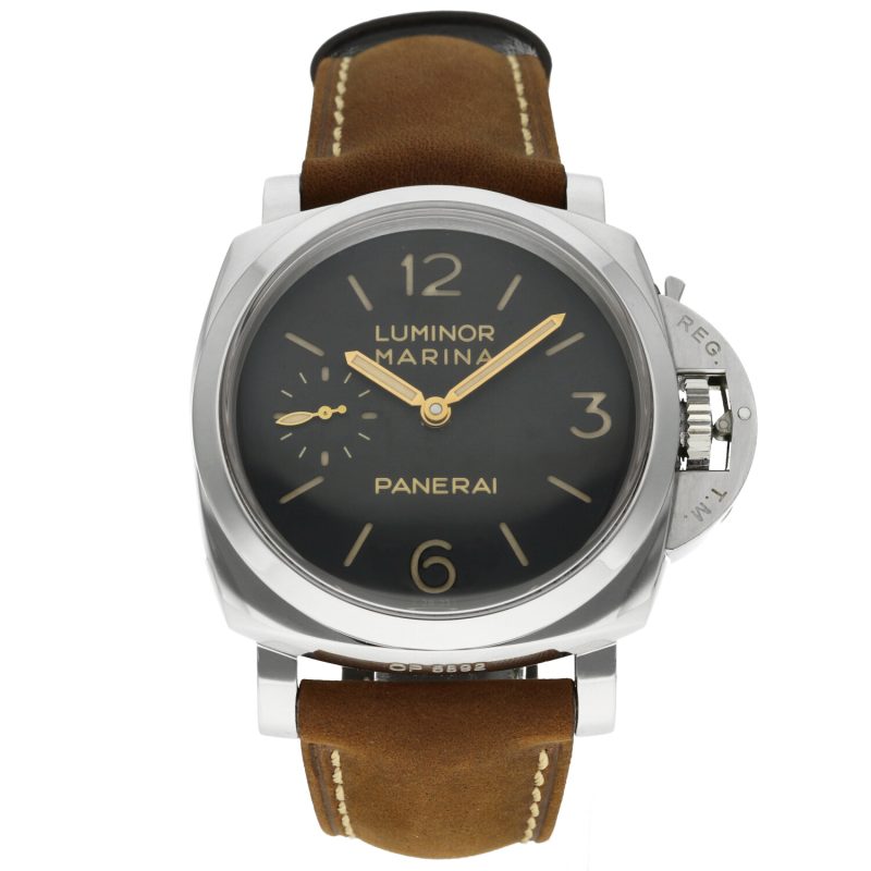 2014 Panerai PAM00422 Luminor Marina 3 Days Hand-Wound Stainless Steel 44 mm Sandwich Dial - Image 3