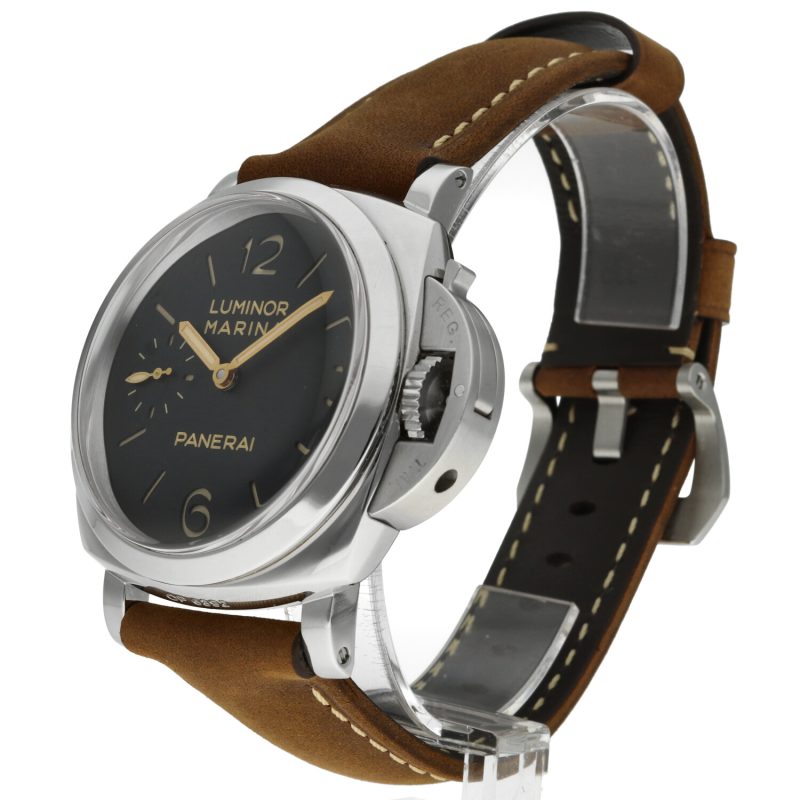 2014 Panerai PAM00422 Luminor Marina 3 Days Hand-Wound Stainless Steel 44 mm Sandwich Dial - Image 2