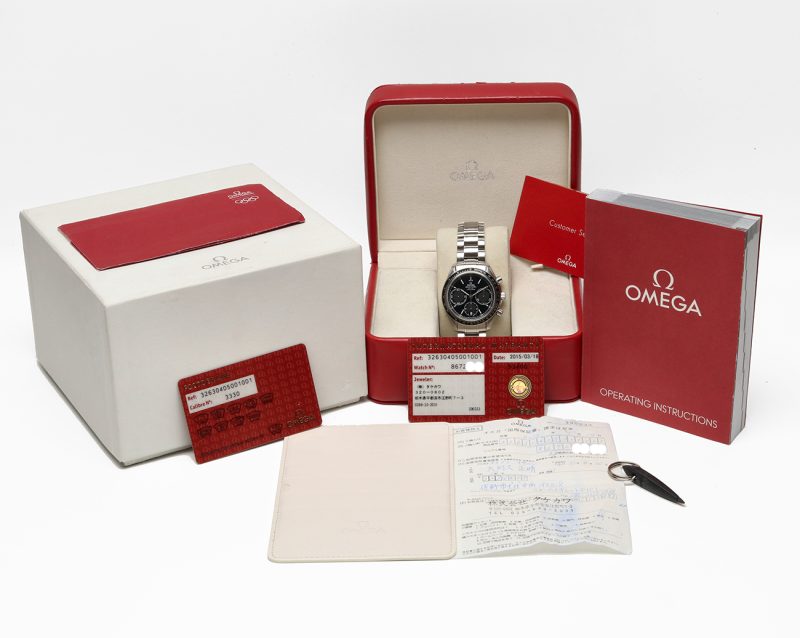 2015 Omega 32630405001001 Speedmaster Racing Co-Axial Chronograph 40 mm Full-set + Purchase Receipt - Image 16