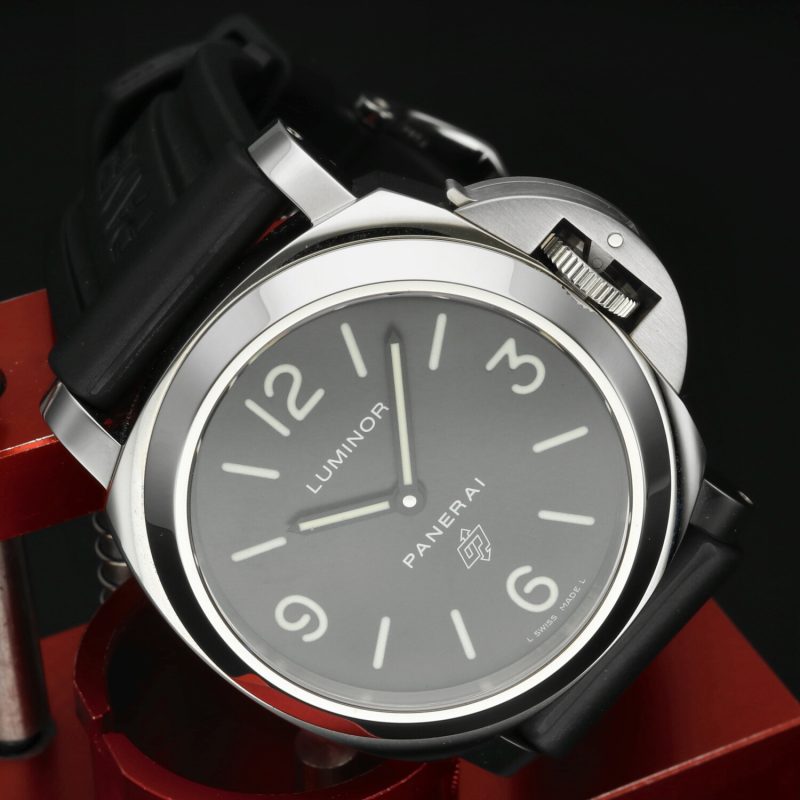 2015 Mai Indossato Panerai PAM00000 Luminor Base Logo Carica Manuale 44 mm  Scatola e Garanzia Originale - immagine 4