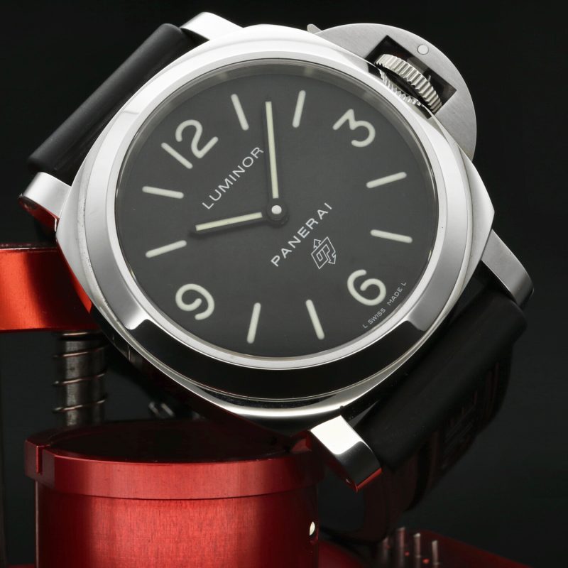 2015 Mai Indossato Panerai PAM00000 Luminor Base Logo Carica Manuale 44 mm  Scatola e Garanzia Originale - immagine 3