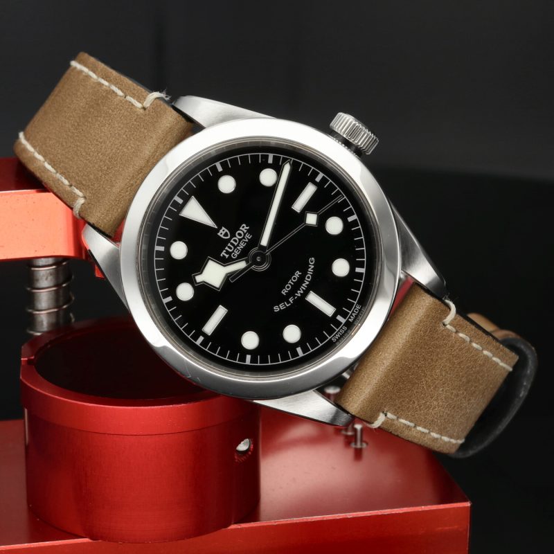 2016 Unpolished Tudor M79500-0002 Black Bay Heritage Automatic 36mm Box, Card, Booklet, NATO Strap - Image 4