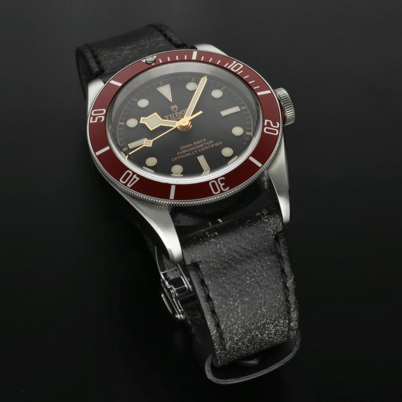 2017 Unpolished Tudor 79230R Heritage Black Bay Automatic 41 mm Full-set + Additional NATO Strap - Image 12