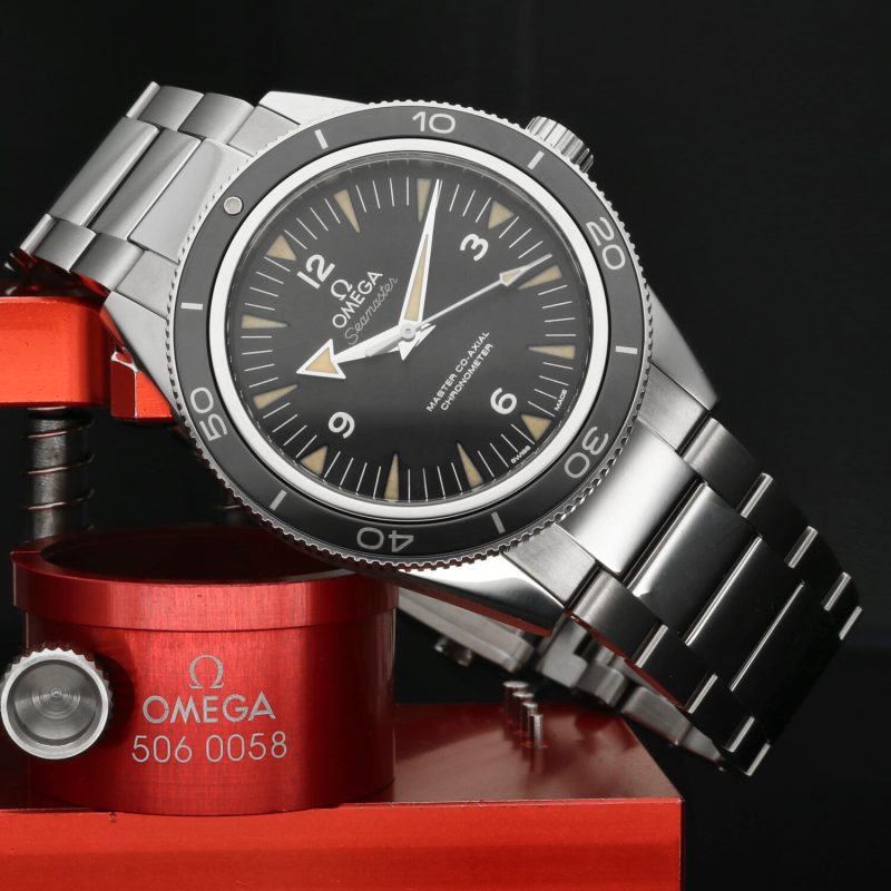 2021 Omega ref. 23330412101001 Steel on Steel Seamaster 300 Automatic 41 mm Full-Set - Image 5