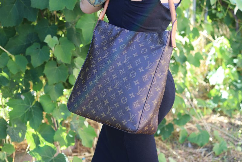 Shoulder Bag Hand Bag Louis Vuitton Looping GM Monogram Canvas ref. M51145 - Image 4